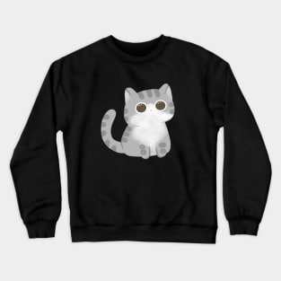 Single brain cell cat Crewneck Sweatshirt